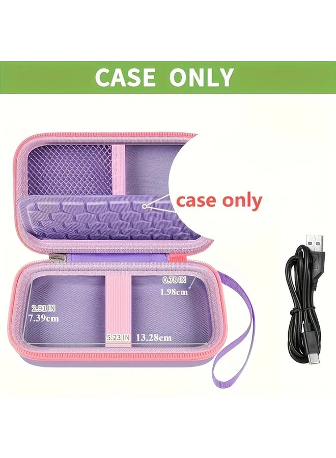 Rose Red EVA Phone Case For Kids Learning Holders Durable Protective Cover With Ergonomic Grip - Image 1